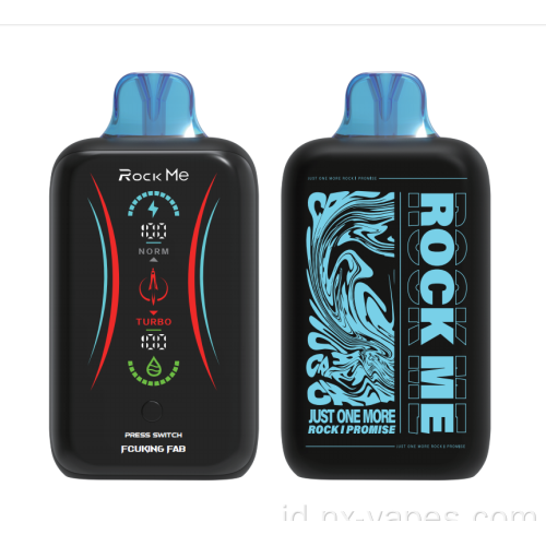 Rock Me 25000puffs Vape Turbo Norm Layar Lengkap